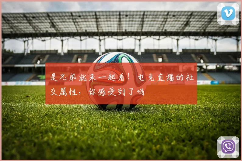 是兄弟就来一起看！电竞直播的社交属性，你感受到了吗