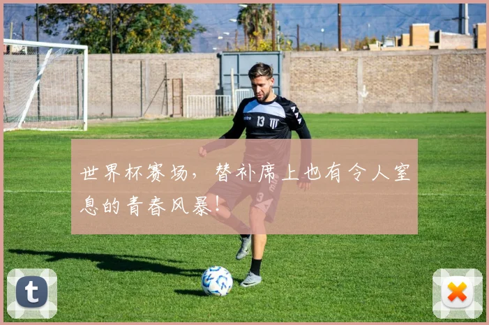 世界杯赛场,替补席上也有令人窒息的青春风暴!
